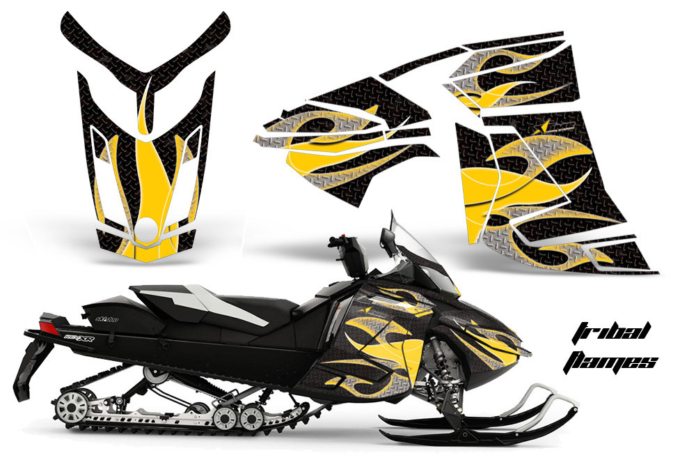 Skidoo Rev XR Graphics Kit Wrap Decal TF YB